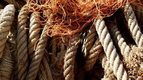 Rope close up Foto stock