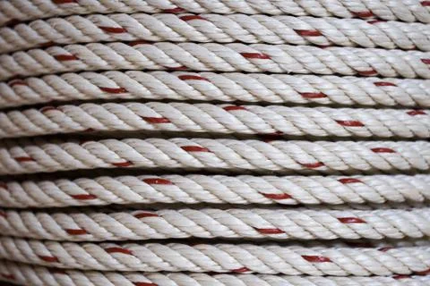 Rope Coil Background Foto stock