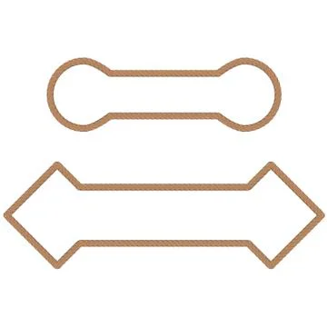 Rope Creative Ornaments Illustrazione stock