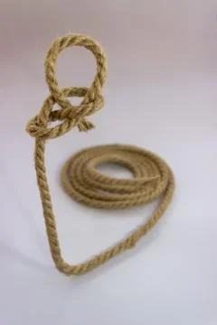 The rope with dragon loop Stock Photos