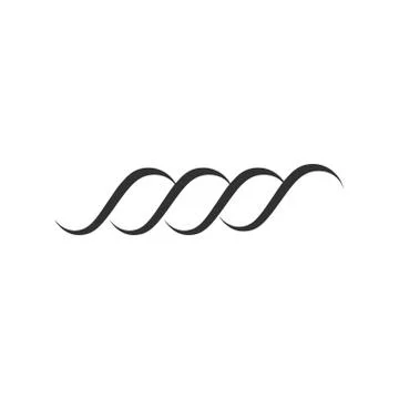 Rope Element Logo design. Stock Vector illustration isolated on white background Stock Illustration