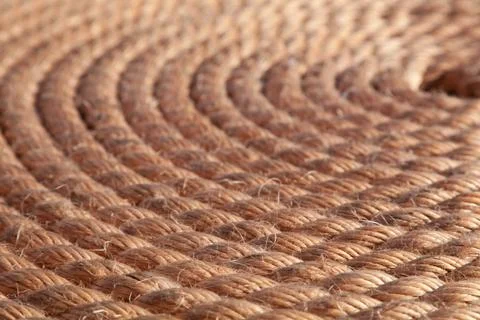 Rope folded helix Stock Photos