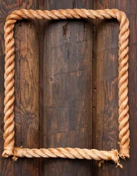 Rope frame Stock Photos