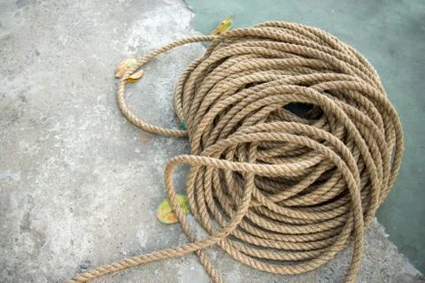 Rope heap Foto stock