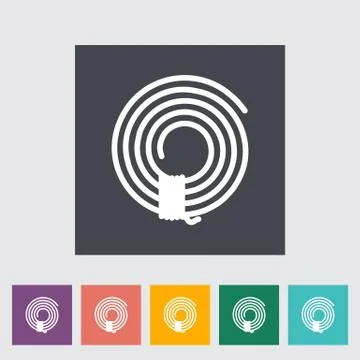 Rope icon Stock Illustration