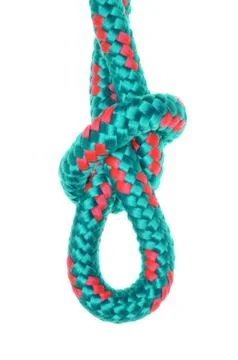 Rope isolated Foto stock