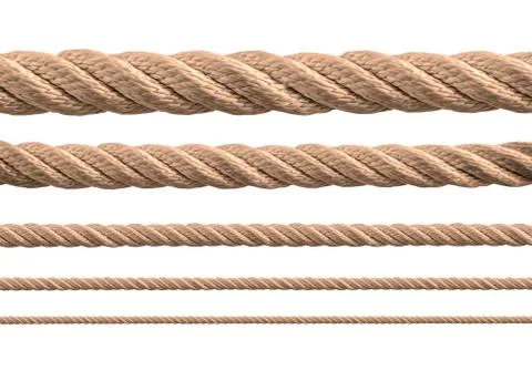 Rope isolated Stock Photos