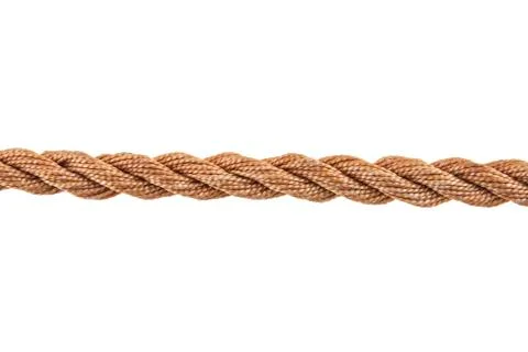Rope isolated on white background Stock Photos