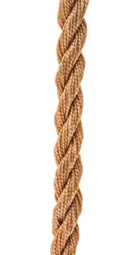 Rope isolated on white background Stock Photos