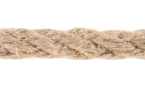 Rope isolated on white background Foto stock