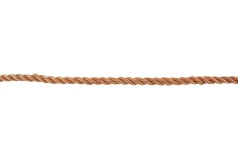 Rope isolated on white background Stock Photos