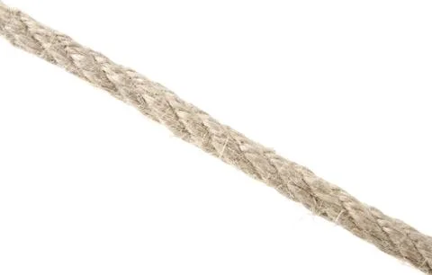 Rope isolated on white background Stock Photos