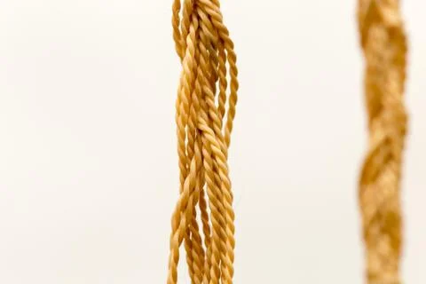 Rope isolated on white background Stock Photos