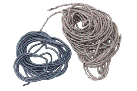 Rope jumbled up Foto stock