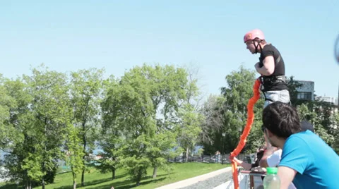 Rope jumping Stock Footage 27788717