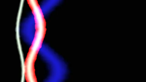 Rope of Light Moving Up Frame Видео 143890071