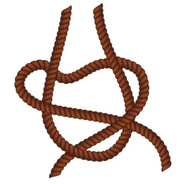 Rope Loop Illustrazione stock
