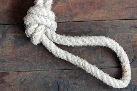 Rope with loop Stock Photos