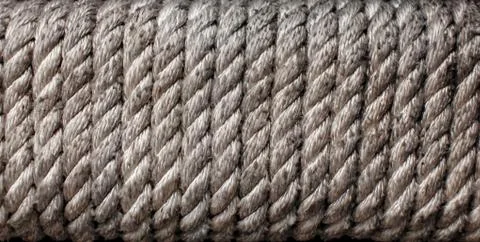 Rope on the mast. Foto stock