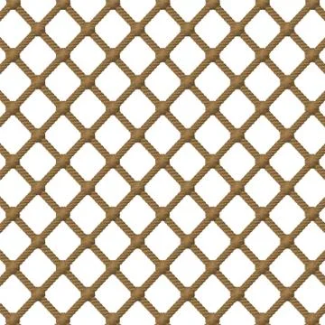 Rope Net Pattern Illustrazione stock
