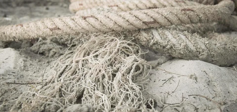 Rope not sand Stock Photos