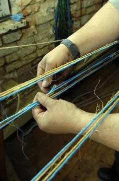 The rope or cord technology Stock Photos