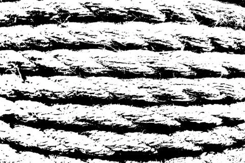 Rope Overlay Texture Stock Illustration