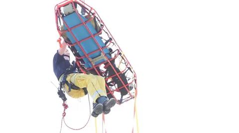 Rope Rescue Video stock 39154916