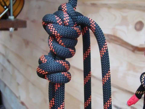 Rope for rope access Stock Photos