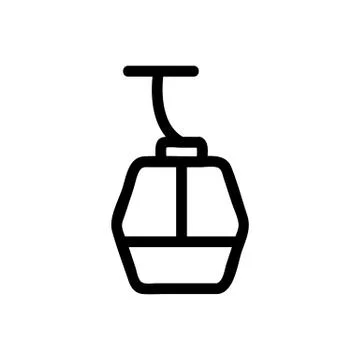 Rope rope icon vector. Isolated contour symbol illustration Stock Illustration