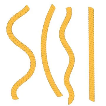 Rope Set Stock Illustration