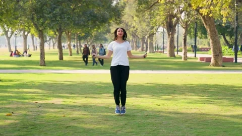 Rope skipping Stock Footage 230576029