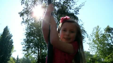 Rope Swing Stock Footage 22635217