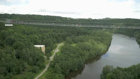 Rope Swing Slomo Stock Footage 82383841