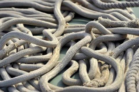 Rope tangle Stock Photos
