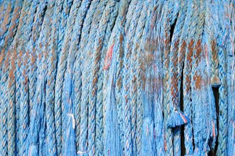 Rope texture background Stock Photos