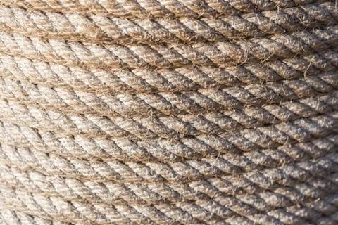 Rope texture background Stock Photos