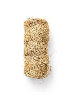 The rope is twisted in a coil Stock Photos