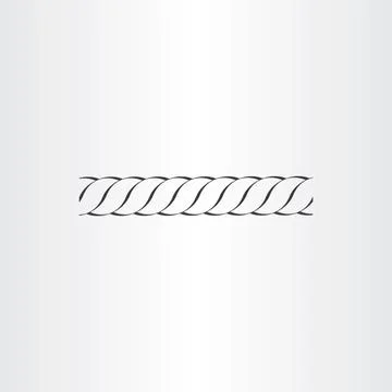 Rope vector icon design 스톡 일러스트