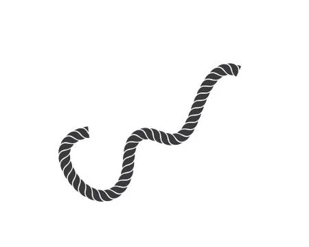 Rope vector icon illustration design Illustrazione stock