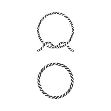 Rope vector illustration design Illustrazione stock