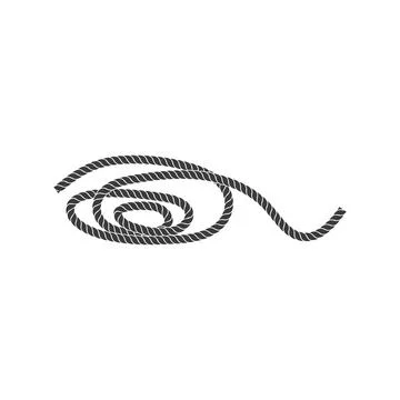 Rope vector illustration design Illustrazione stock