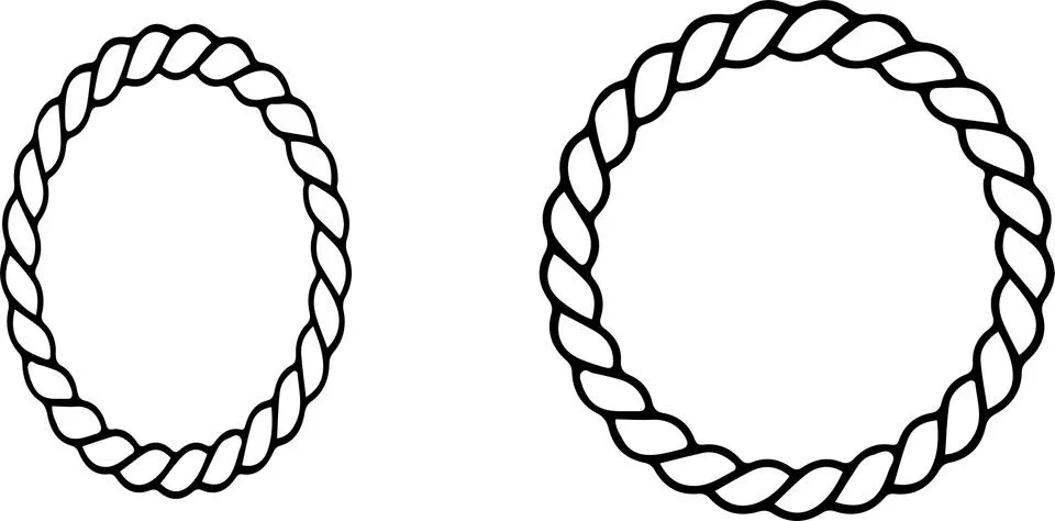 Rope vector illustration isolated on background 스톡 일러스트