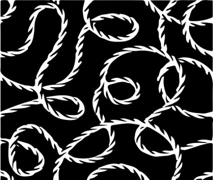 Rope vector illustration isolated on background Stock Illustration