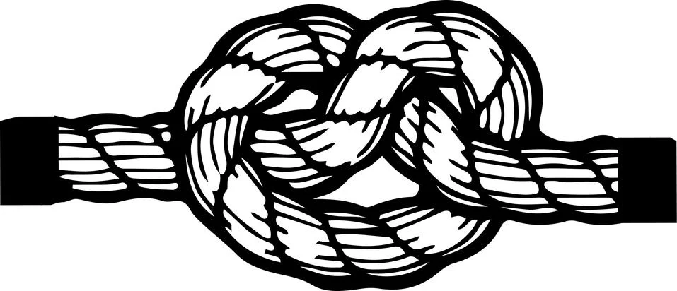Rope vector illustration isolated on background Illustrazione stock