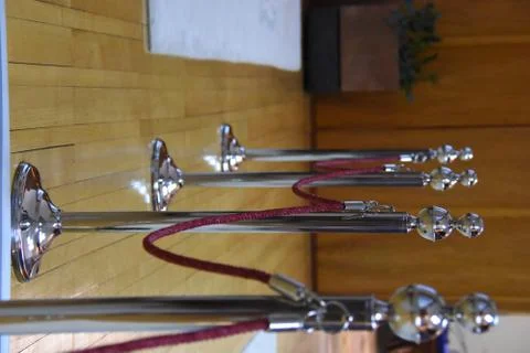 Rope for the Vip input Stock Photos