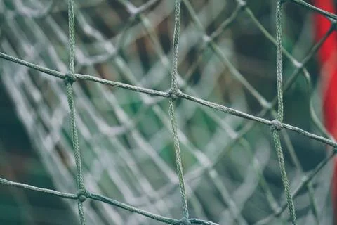Rope web texture pattern Foto stock