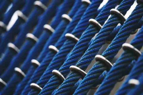 Rope web texture pattern Stock Photos