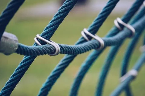 Rope web texture pattern Stock Photos