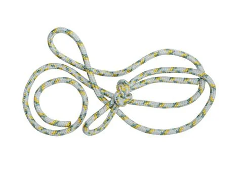 Rope On White Stock Photos